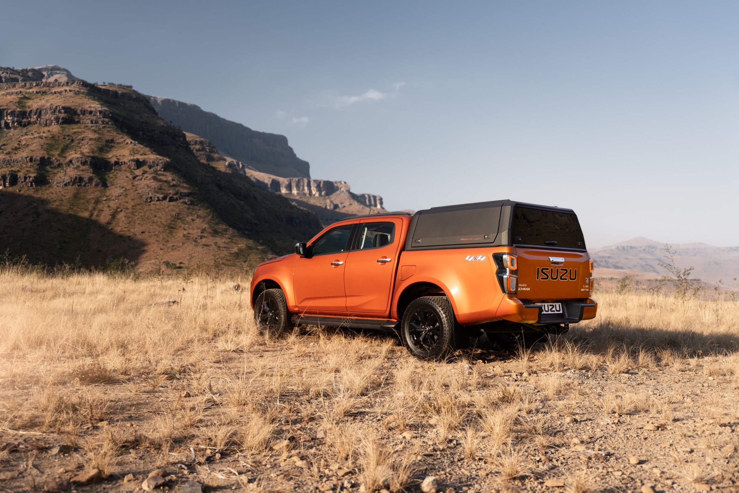 The New Limited-Edition ISUZU D-Max 45 Rear view