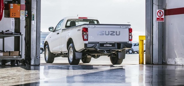 Isuzu D-Max 1.9 Ddi HR L Single Cab Rear View